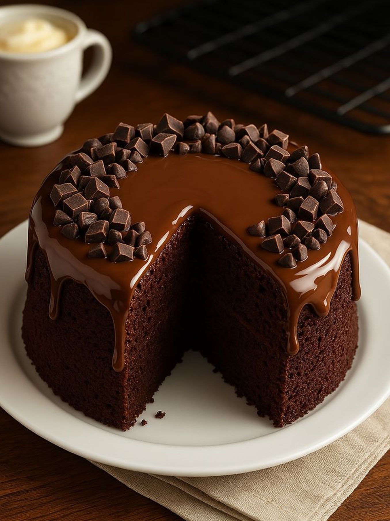 CHOCOLATE FUDGE  CAKE SLAB 
